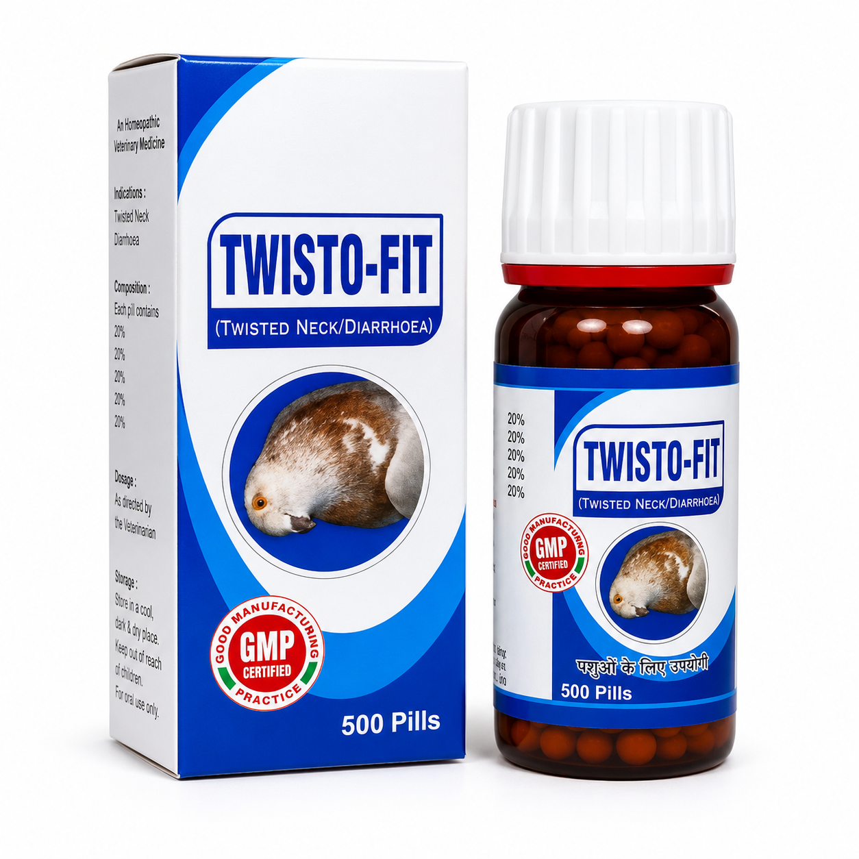 Twisted Neck,Weight Loss, Green Droppings