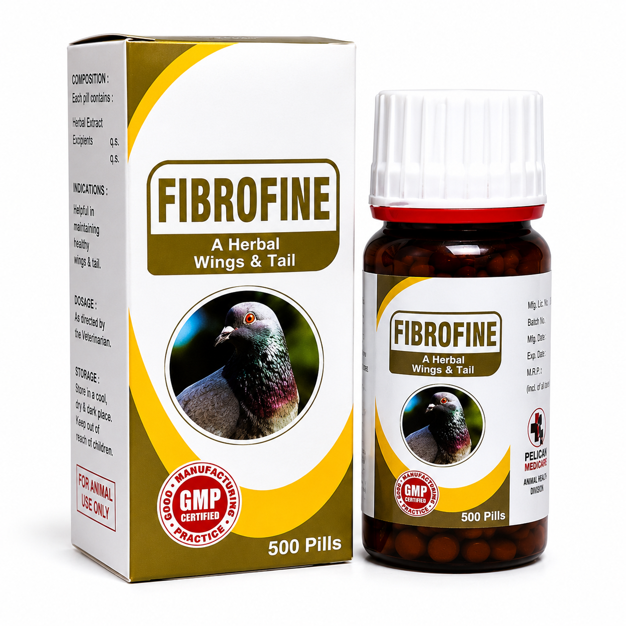 Fibrosis & Nodules in Wings & Joints| 500 Pills