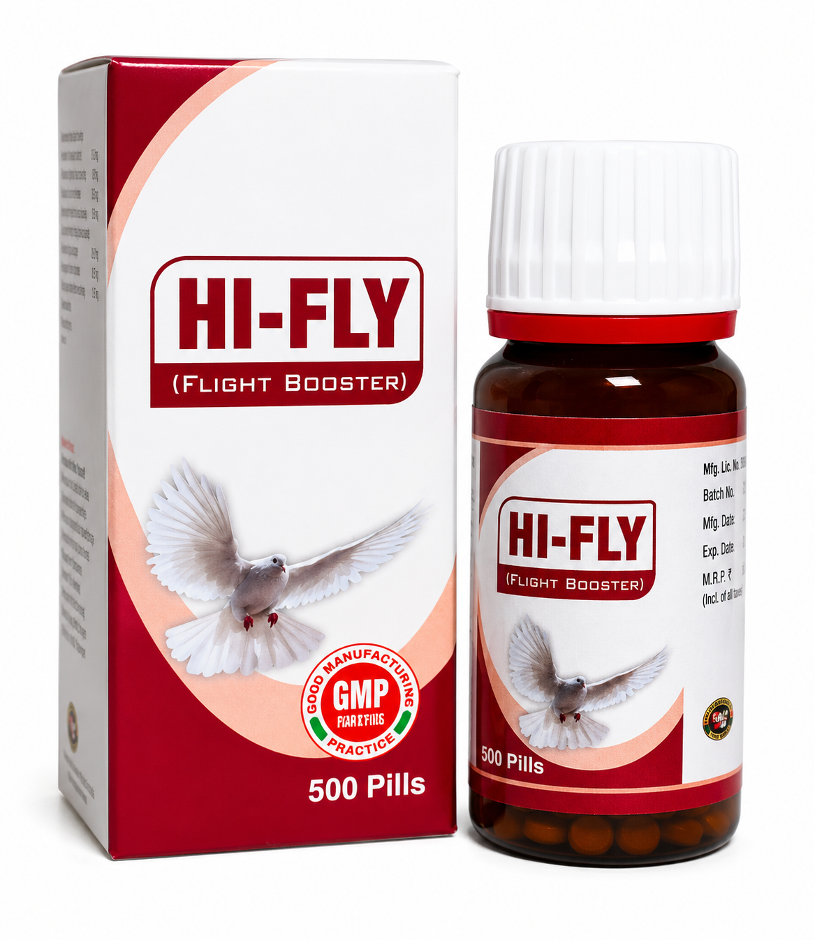 HI-FLY Flight Booster Tablets for Pigeons & Birds | Performance & Endurance Support |