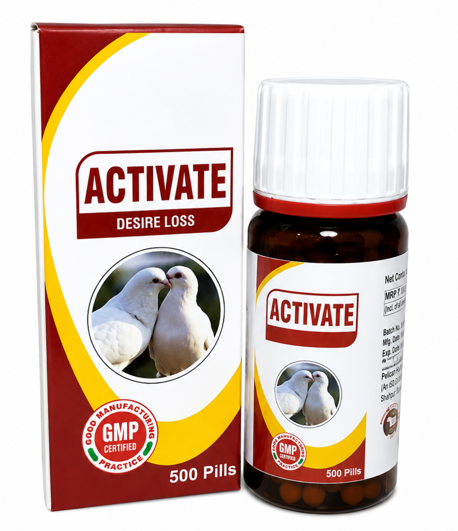 ACTIVATE Desire Loss Tablets for Pigeons & Birds